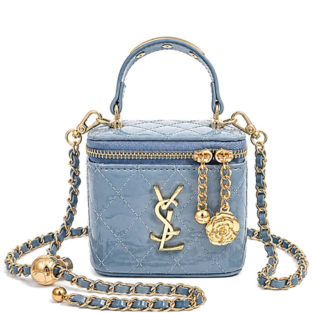 Bolso bandolera acolchado de moda