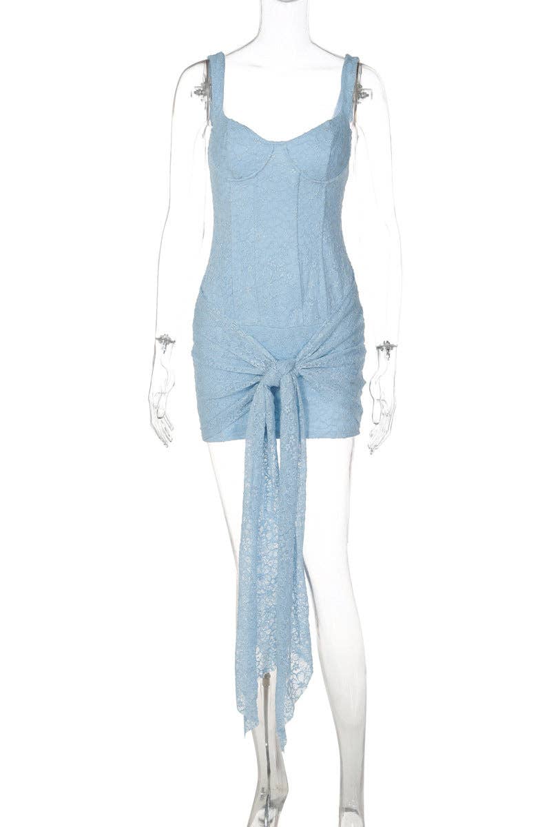 Vestido tubo con tirantes