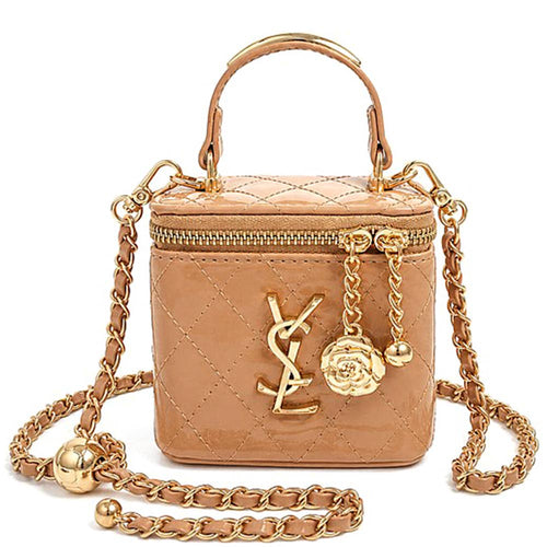 Bolso bandolera acolchado de moda