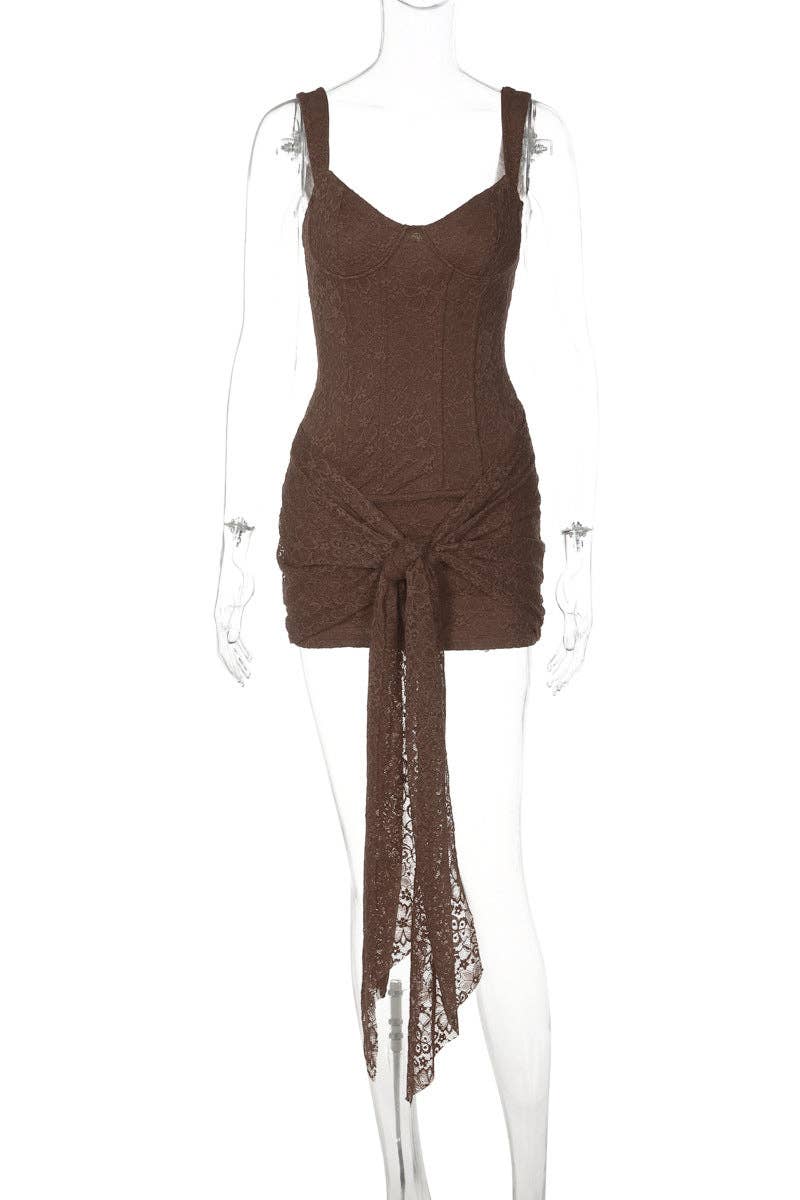 Vestido tubo con tirantes