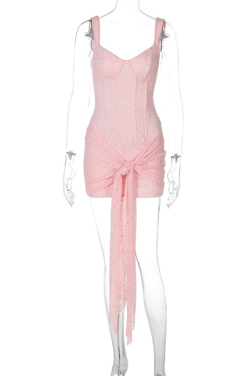 Vestido tubo con tirantes