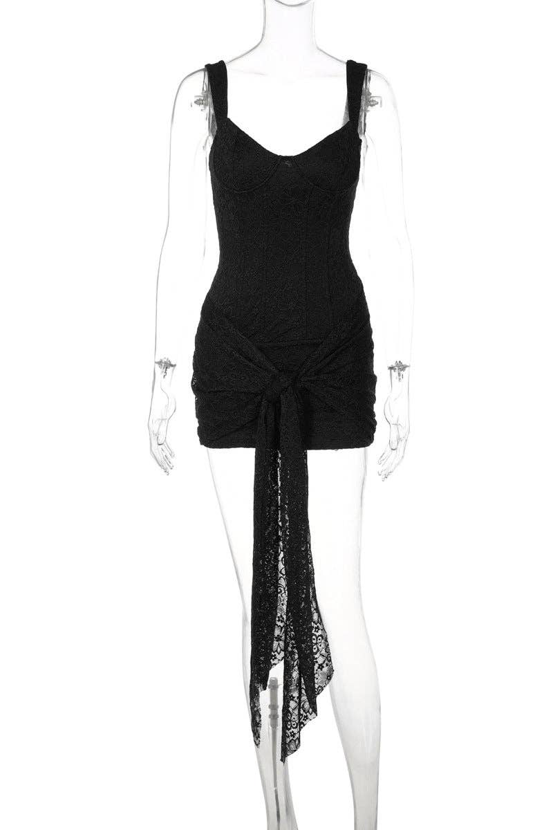 Vestido tubo con tirantes