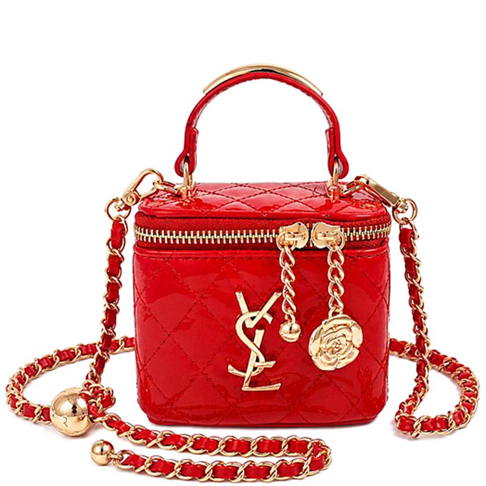 Bolso bandolera acolchado de moda