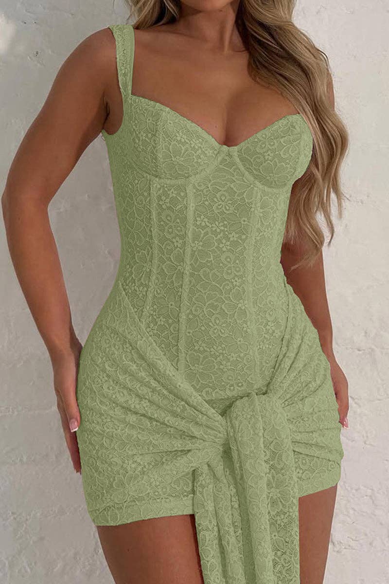 Vestido tubo con tirantes
