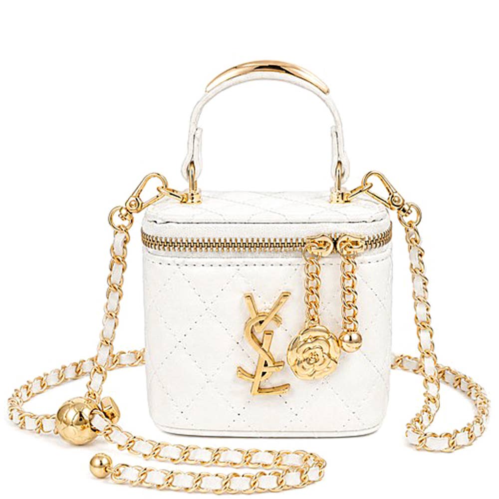 Bolso bandolera acolchado de moda