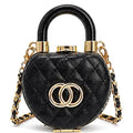 Bolso bandolera acolchado con asa