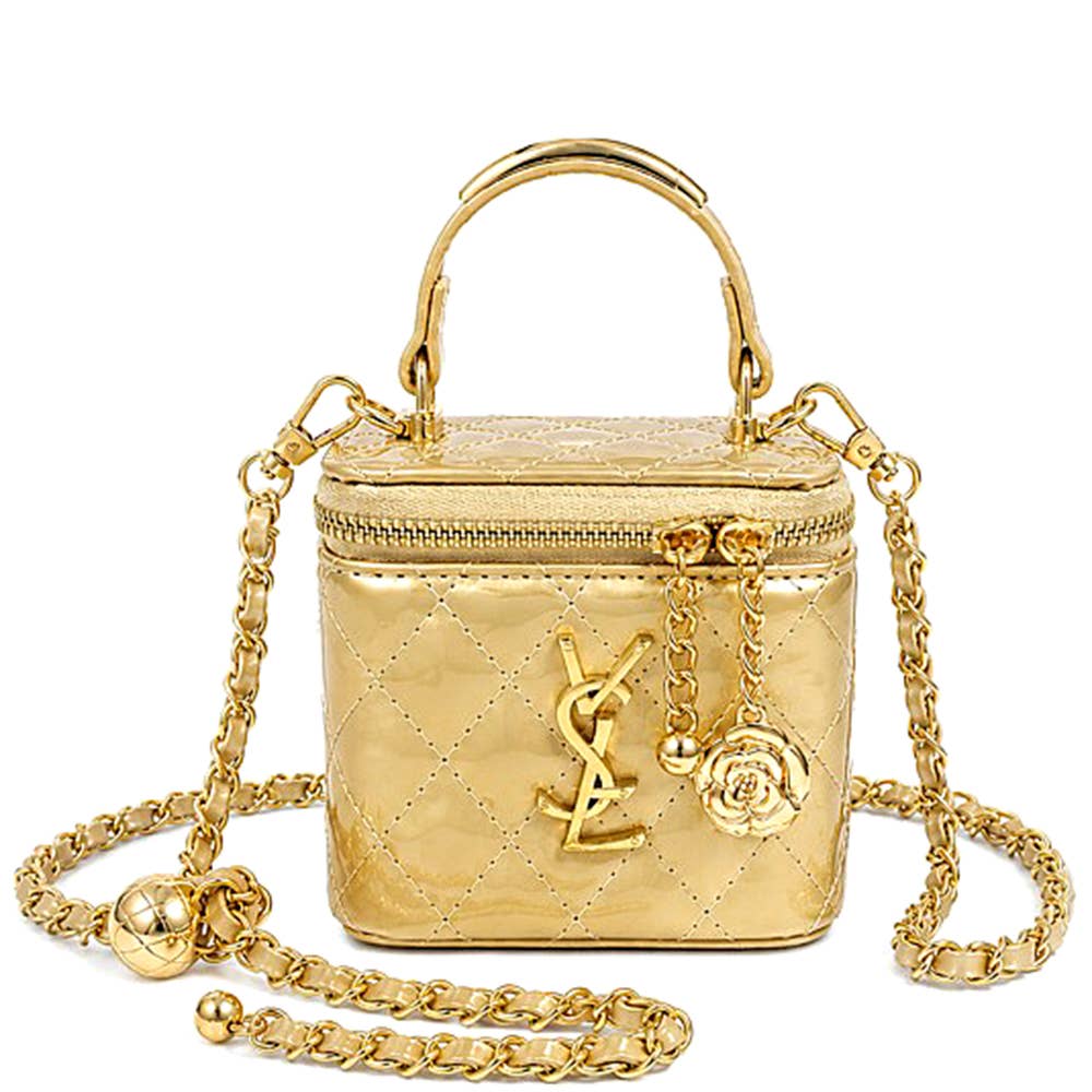 Bolso bandolera acolchado de moda
