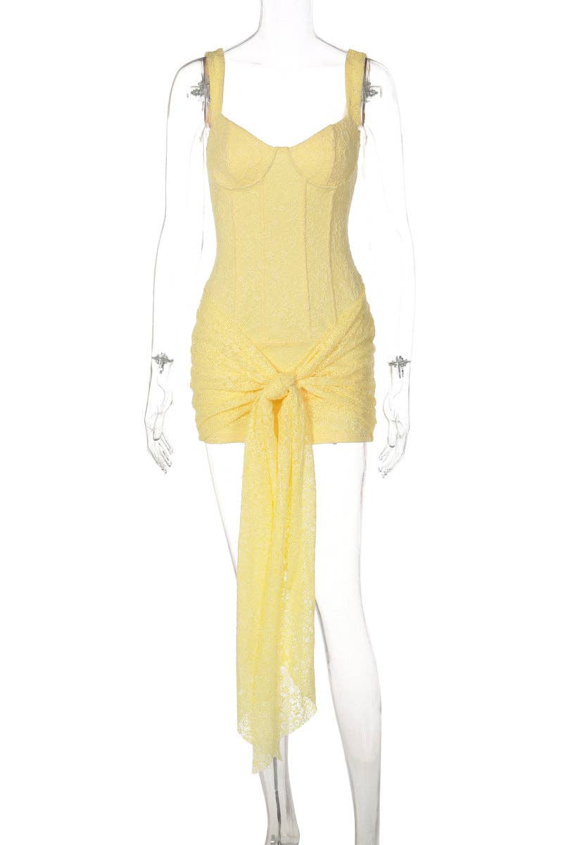 Vestido tubo con tirantes