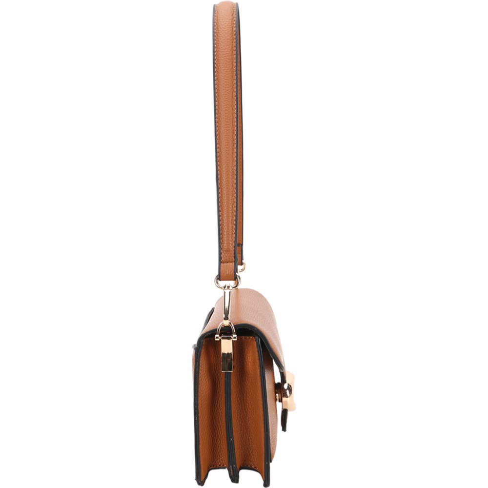Set de bolso bandolera y cartera de piel sintética